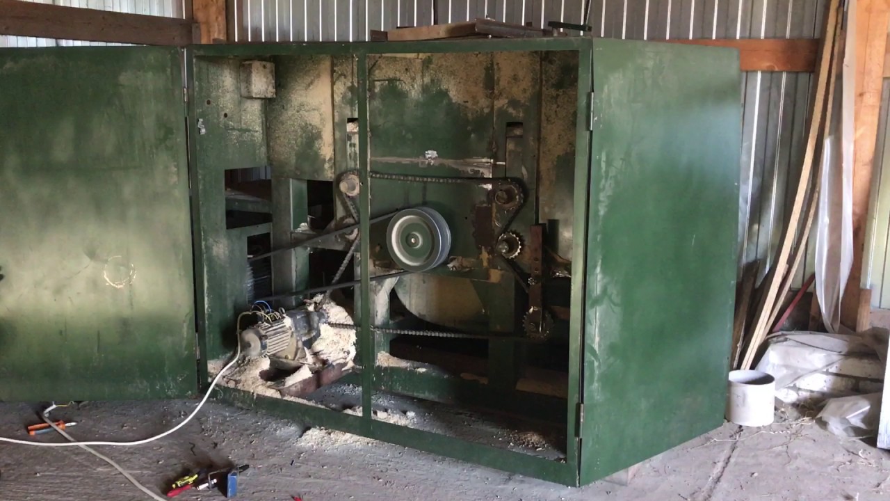 Многопильный станок Дк 160 - YouTube