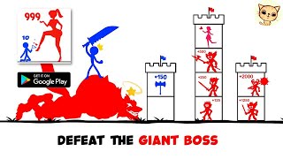 Stick Fight Endless Mobile Game|| Mastering the Best Strategies for High Scores Level 55 screenshot 4