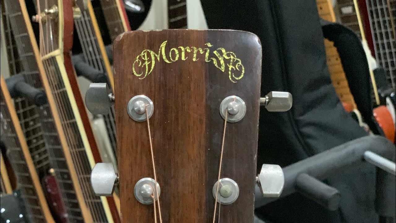 今日のギター紹介 Morris W45H (Morris Special) - YouTube