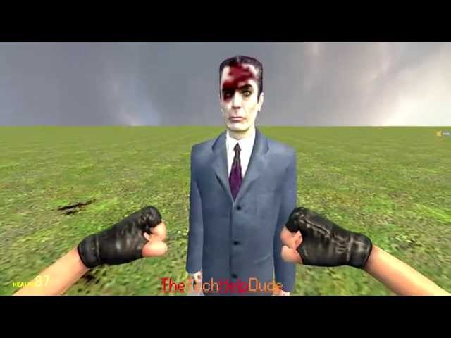 How to get rid of the gman virus and you need me in gmod 11.wmv 