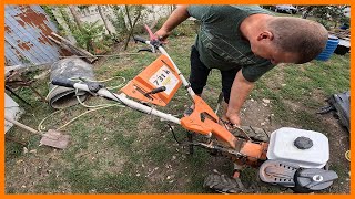 Am înlocuit și reglat cablul de ambreiaj la motosapa Ruris 731K 🔥