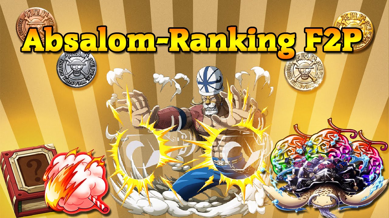 One Piece Treasure Cruise Absalom Ranking F2p Youtube