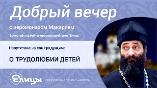 О ТРУДОЛЮБИИ ДЕТЕЙ, как не переусердствовать в воспитании, о награде за труд. о.Макарий Маркиш(, 2016-03-29T07:05:33.000Z)