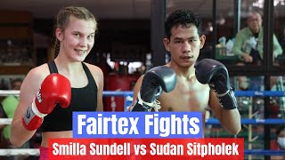 Fairtex Fights: Smilla Sundell vs Sudan Sitpholek