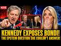 The Epstein Question Pam Bondi Couldn’t Answer — Kennedy Exposes the Silence Live