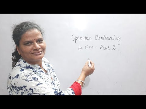 Operator Overloading in C++ - Part 2 - YouTube