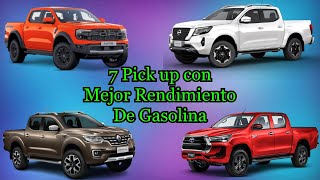 7 PICK-UP TRUCKS [WITH THE BEST GAS FUEL EFFICIENCY]
