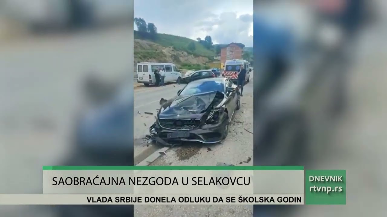Poslednja informacija o udesu u Selakovcu