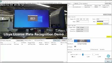 Libya Automatic Number Plates Recognition Demo ANPR Camera LPR Cameras for Smart City Solution