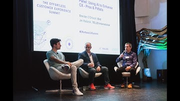 Effortless CX Summit 2019 - Using AI to Enhance CX - Pros & Pitfalls