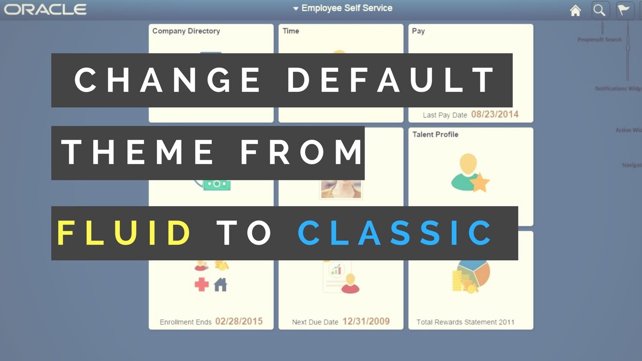 Change default theme from fluid to classic - YouTube