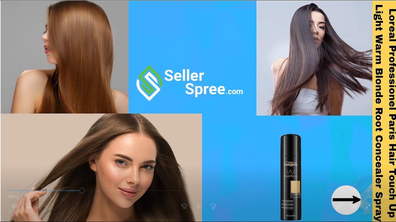 Professional Loreal Hair Touch Up Light Warm Blonde Root Concealer Spray | Shop Online | SellerSpree