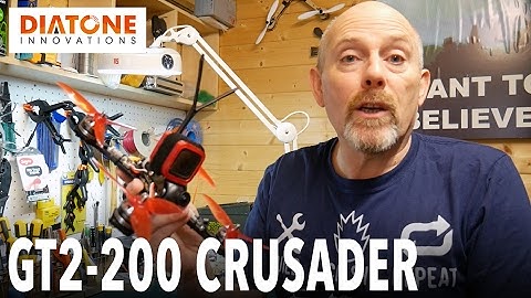 Diatone GT2 200 Crusader setup with FrSky X4R SBUS and Taranis