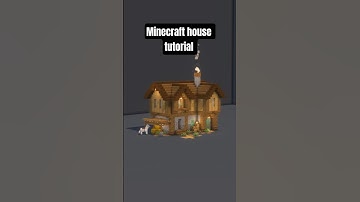 Minecraft survival house tutorial 🏡 | Easy #minecraft #minecraftbuilding #shorts