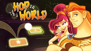 Go The Distance - Hercules | Tiles Hop | Disney Songs *RECORD SCORE 2096* screenshot 1