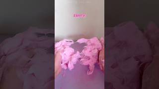 Diy viral cotton slime Tutorial 🫠 #youtubeshorts #trending #satisfying #slime #artscraft