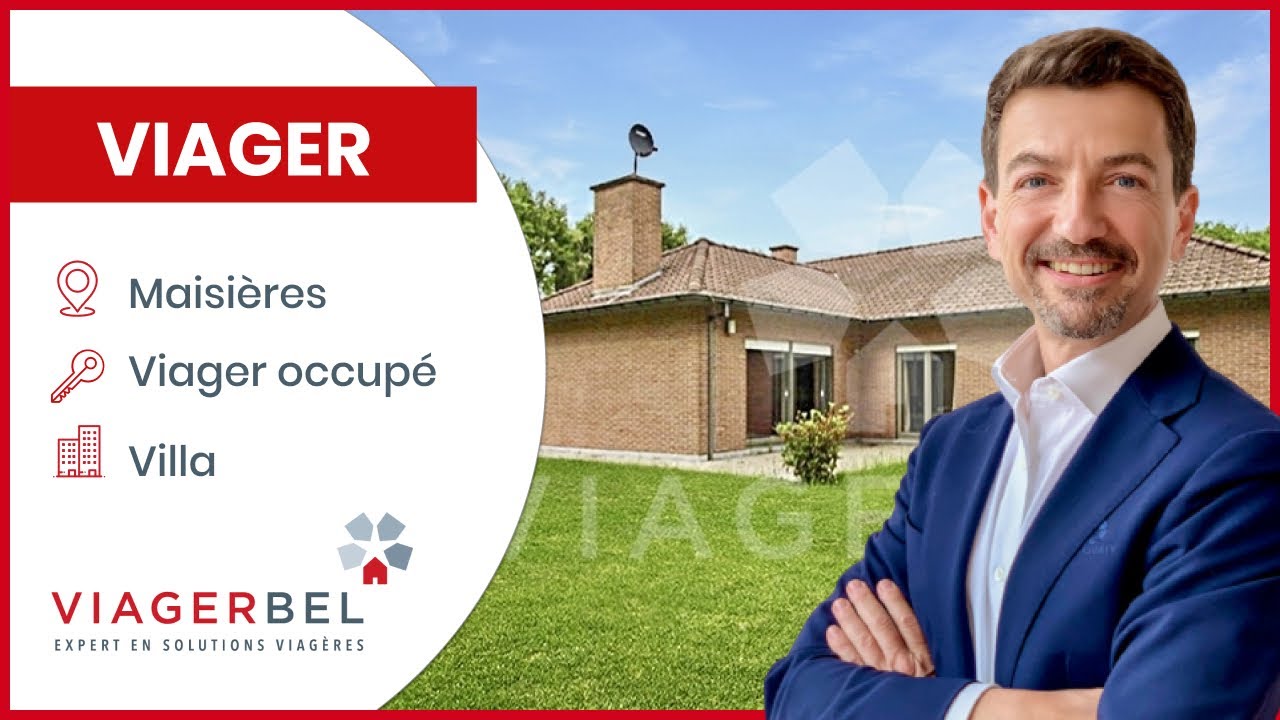 VIAGER Villa à acheter Mons Maisières (Shape) Viagerbel Mons YouTube