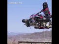 This motorcycle can transform into a hoverbike!
