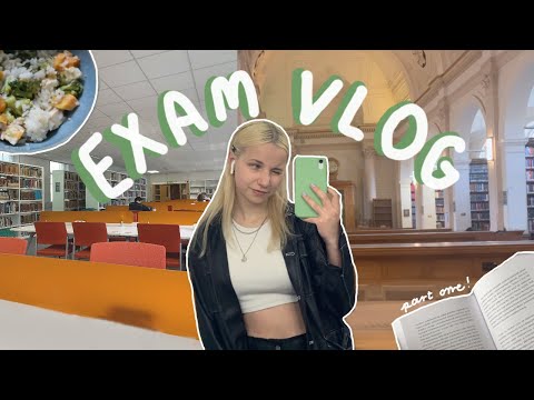 living in the library | ucl exam series: part one ??️