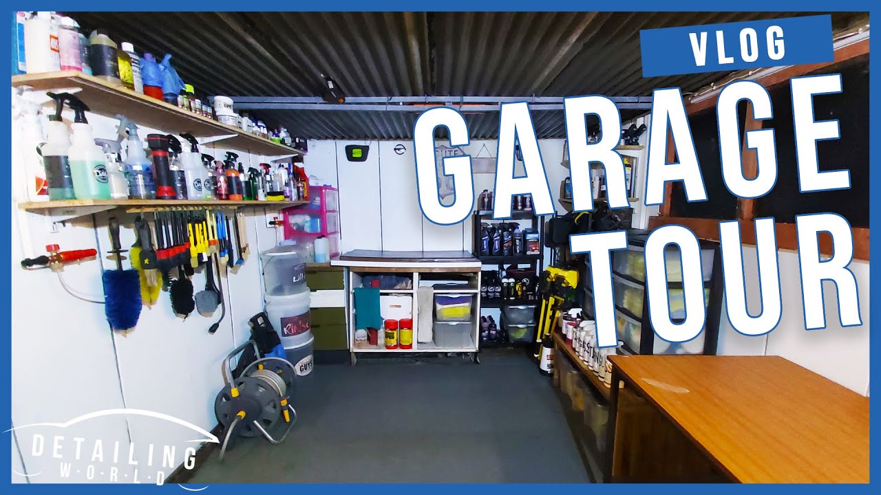Detailing World Garage Tour How To Organise YOUR Garage Efficiently! YouTube