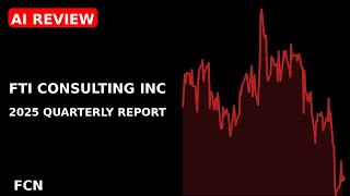 FTI CONSULTING INC 2025 quarterly report