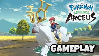 Pokémon Legends Arceus Gameplay Footage Trailer