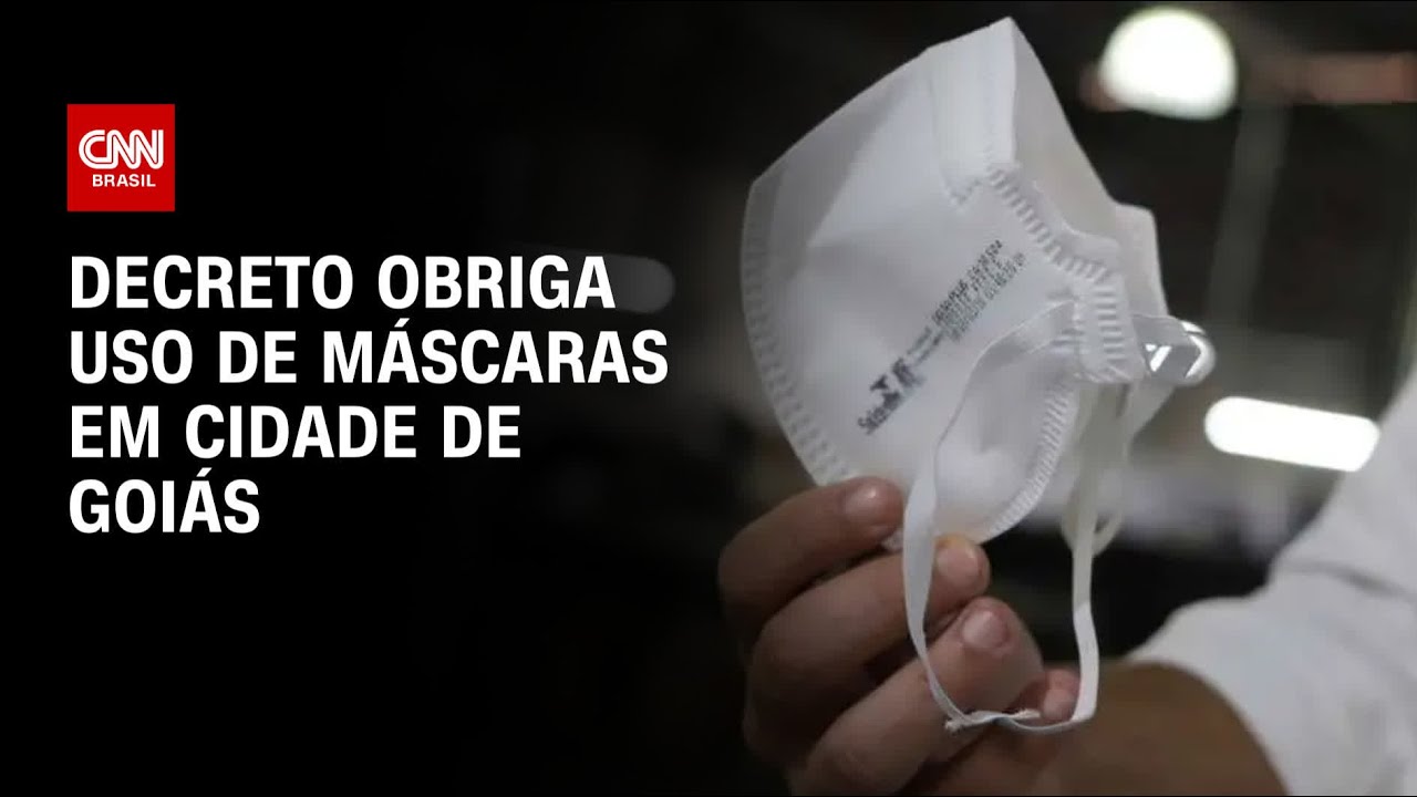 Decreto obriga uso de máscaras em cidade de Goiás | LIVE CNN