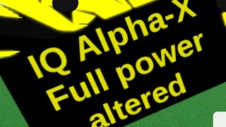 IQ Alpha-X Full Power Altered screenshot 4