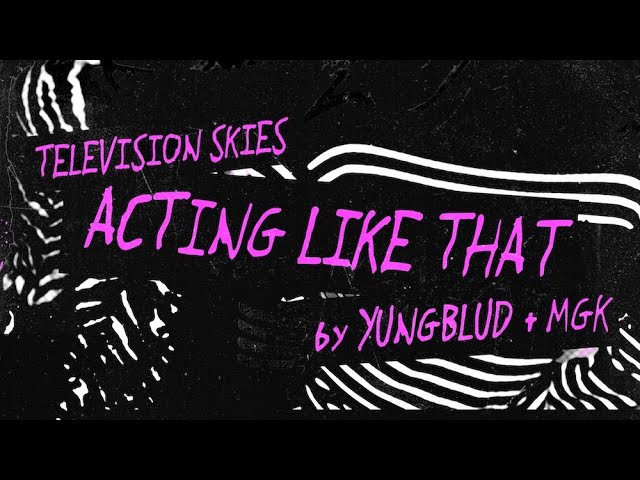 Acting Like That by YUNGBLUD & Machine Gun Kelly (Fan Made Music Video) | Cover by TELEVISION SKIES