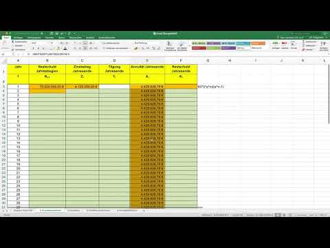 Annuitätendarlehen - Finanzmathematik