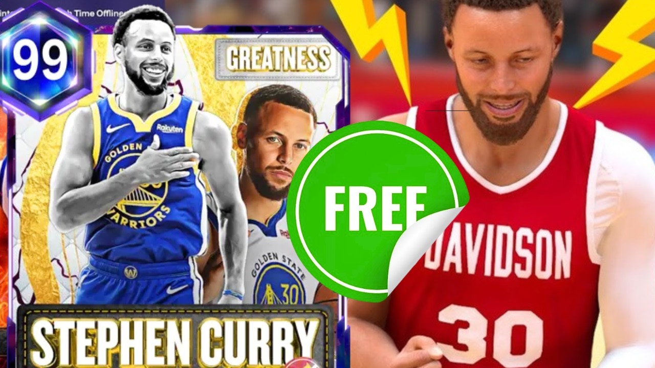 Я получил Стивена Карри из Dark Matter совершенно бесплатно, и он просто невероятен в режиме MyTe...