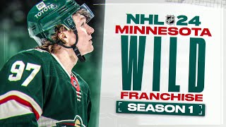 NHL 24: MINNESOTA WILD FRANCHISE MODE - SEASON 1