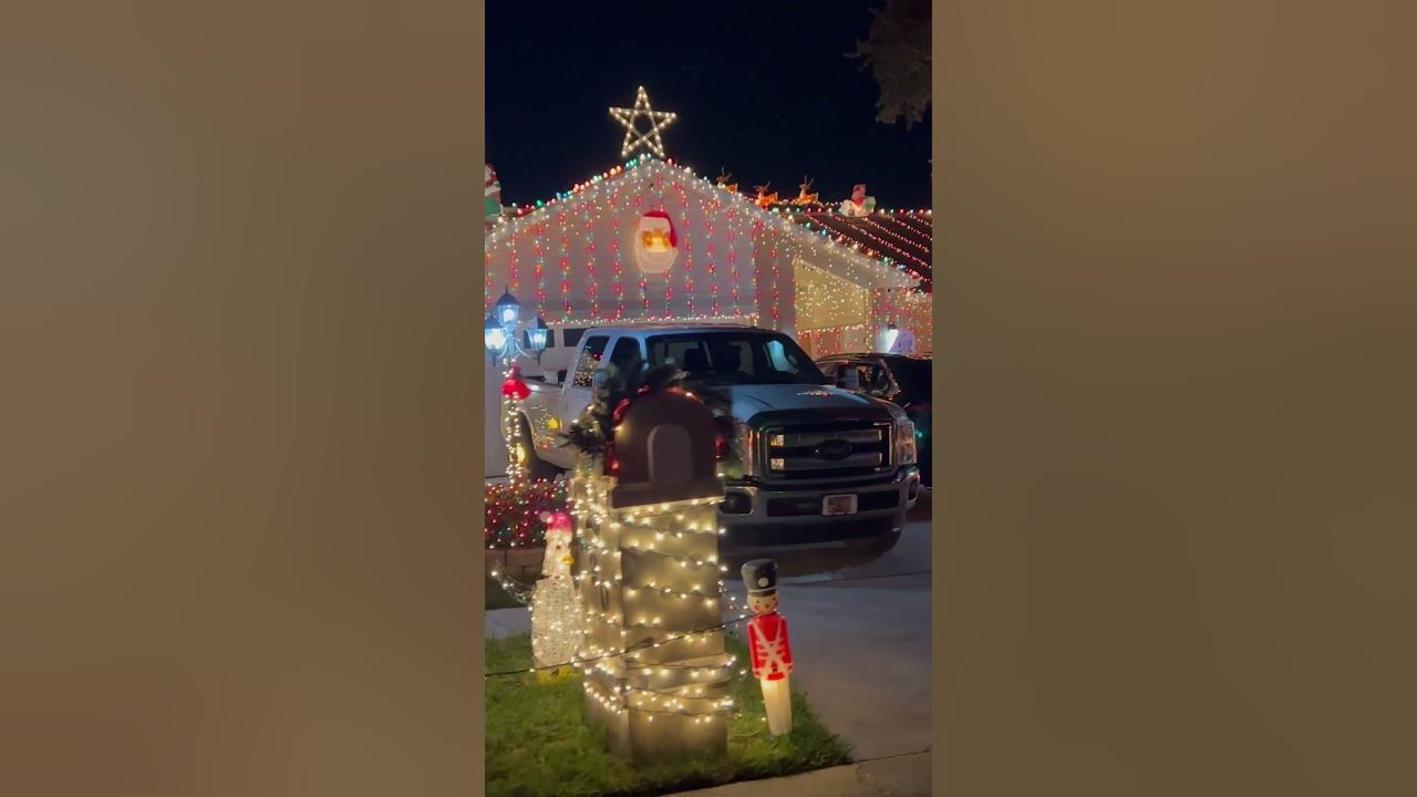 Enjoying looking at christmas lights florida holidays familytime 