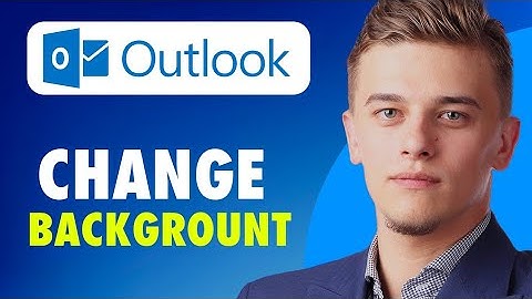 HOW TO CHANGE BACKGROUND COLOR IN OUTLOOK (2025)