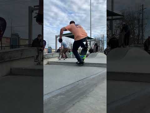 Blunt to fakie on the curb