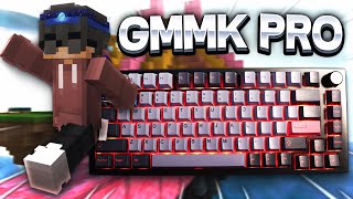 My New Custom Keyboard ~ GMMK Pro Build + Bedwars keyboard & mouse sounds!