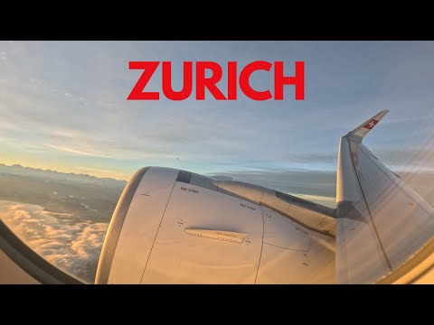 Swiss Air A320neo Take Off from Zurich