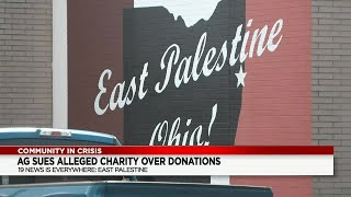 Ohio Attorney General sues charity claiming to help East Palestine residents
