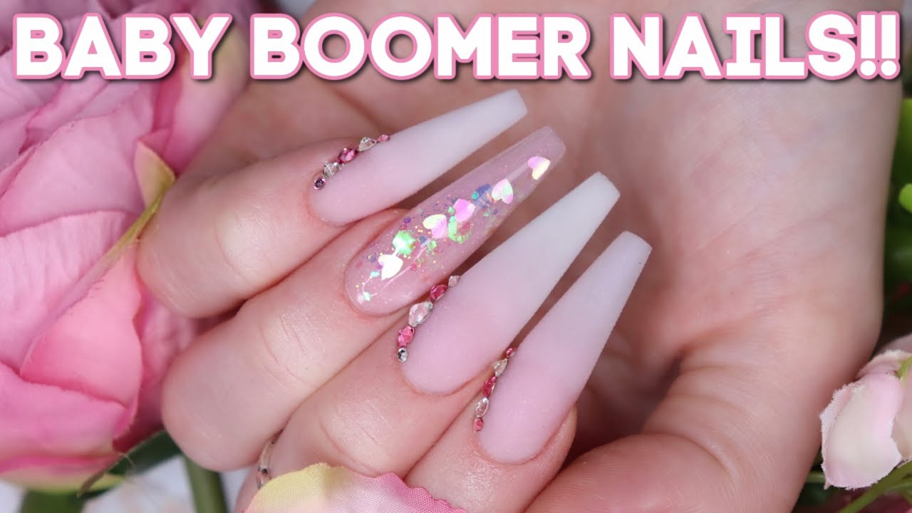 how to do baby boomer nails