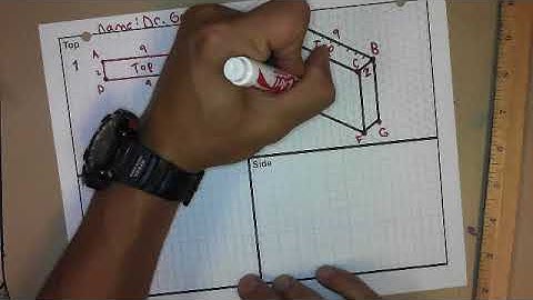 Orthographic Drawing #1 - Engineering