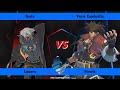 No style skirmish  gutz happy chaos vs vera caelestis solbadguy  ggst  losers finals