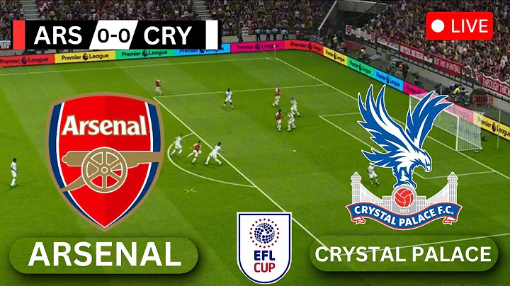 🔴 LIVE: Arsenal vs Crystal Palace | EFL Cup 2025 | eFootball PES 2021 Full Match