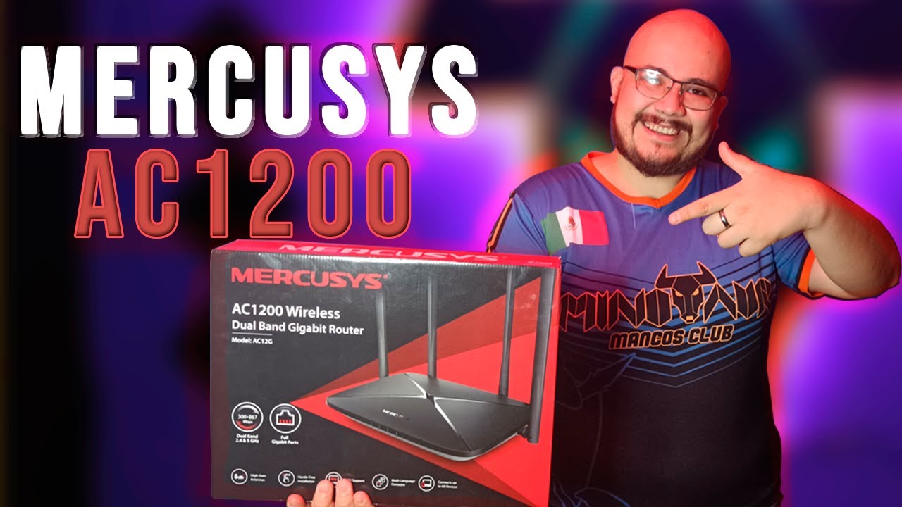 ROUTER Bueno, Bonito y Barato? 🤑MERCUSYS AC12G AC1200 #UNBBBOXING