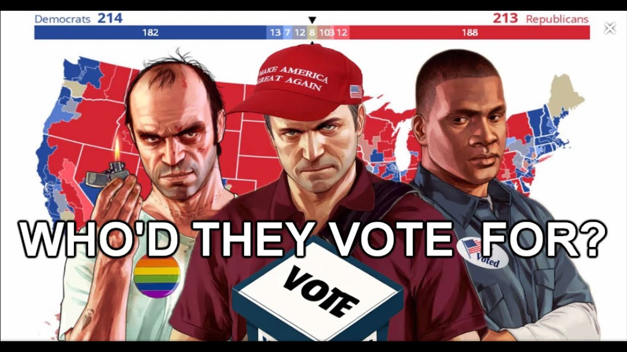 Who Would the GTA Protagonists Vote for-2024 Election