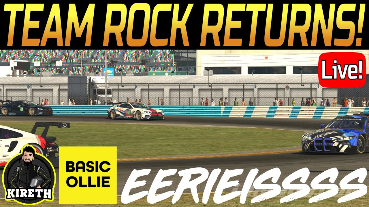 iRacing - Team Rock Returns To Daytona In The VRS Endurance! - YouTube