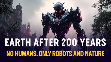 🤖Earth after 200 years: no humans, only robots and nature