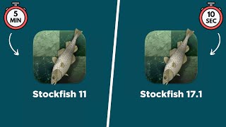 Stockfish 11 vs. Stockfish 17.1 – But 17 Has Only 10 Seconds! 🤯