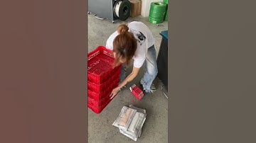 5mm narrow strapping machine, plastic strapping basket, small color box full automatic strapping.