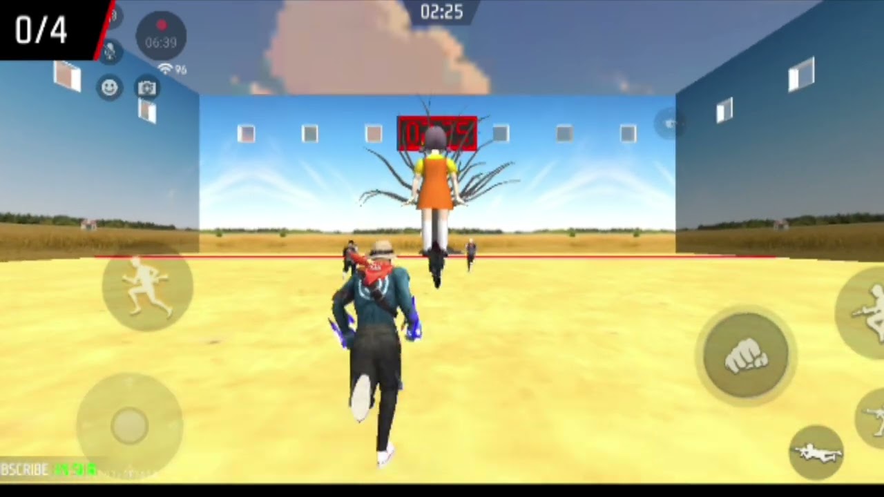 Squid game//Free fire 🔥 