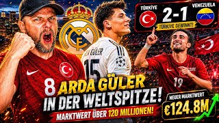 ARDA GÜLER 120 MİLYON EURO! 🤯 | Venezuela 2:1 galibiyeti sonrası çılgın piyasa değeri! 📈🇹🇷💎